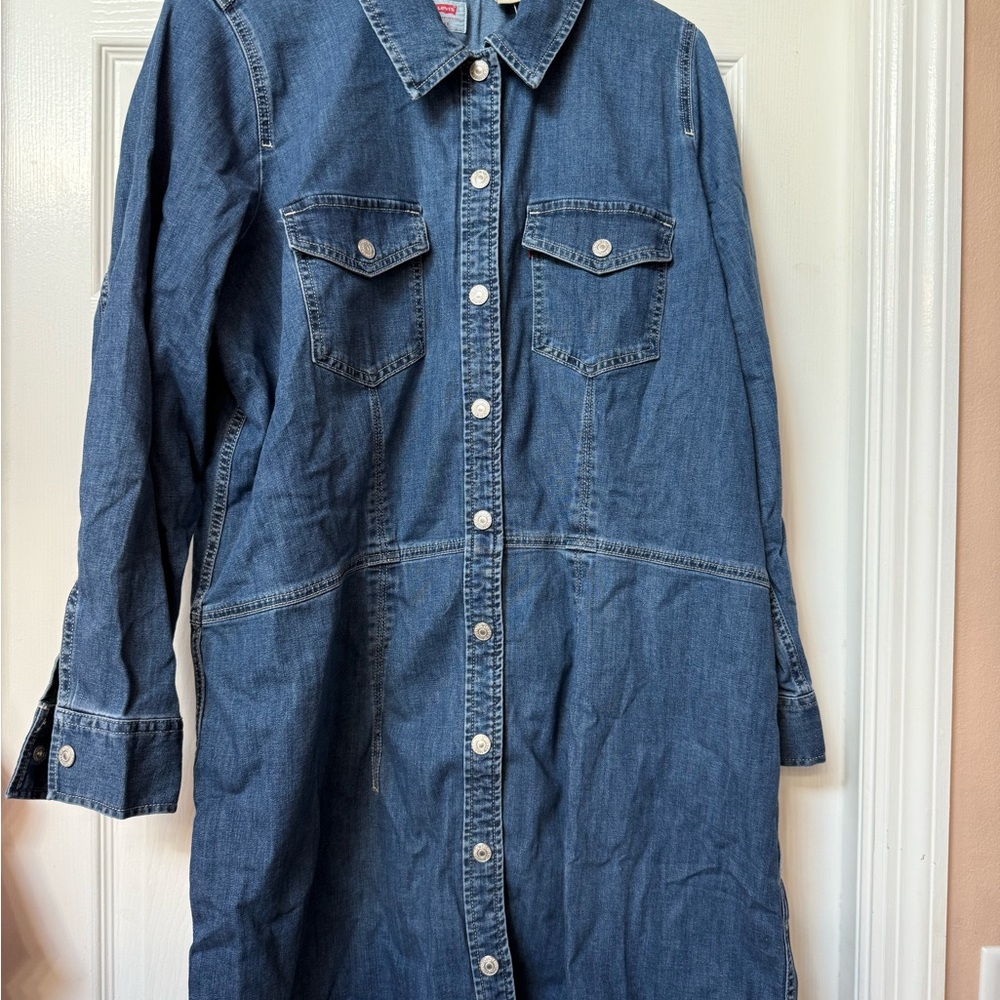 Levi’s Ellie button down denim dress